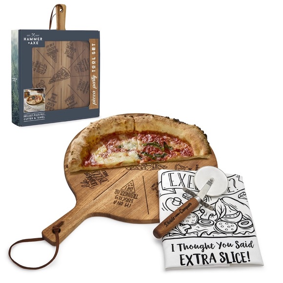 Hammer + Axe Pizza Party Tool Set - Picture 4 of 6